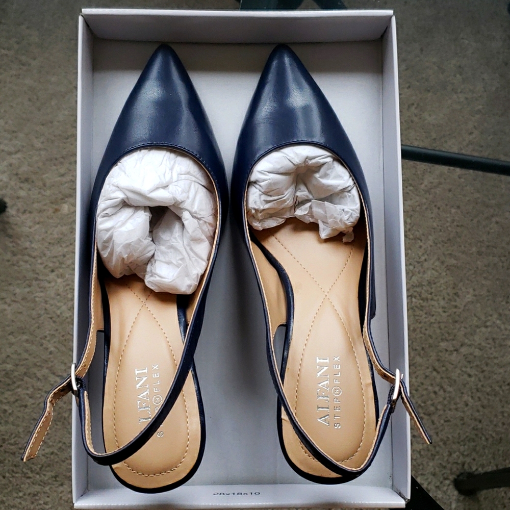 Alfani 7W navy 2.5-3" 👠